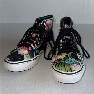 Vans SK8-Hi Tropical Print Lace Up Sneakers